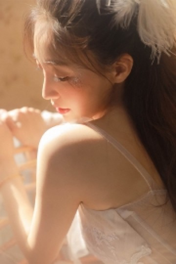 梦幻小天使唯美侧颜杀女生照片