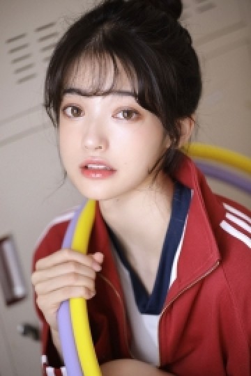 运动服美少女青春活力居家写真