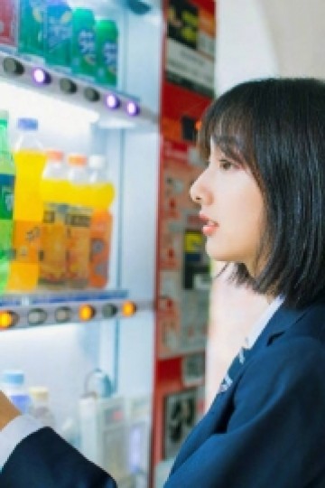 校园女神齐肩短发学生制服写真