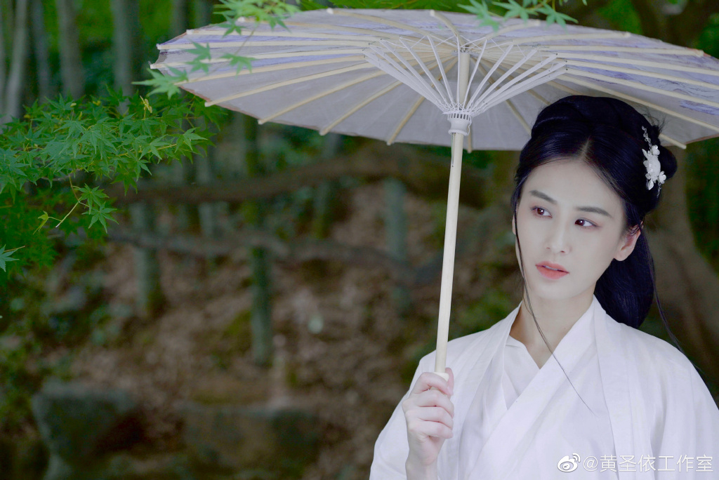 黄圣依古风大片释出 网友直呼"梦回七仙女"  第2张