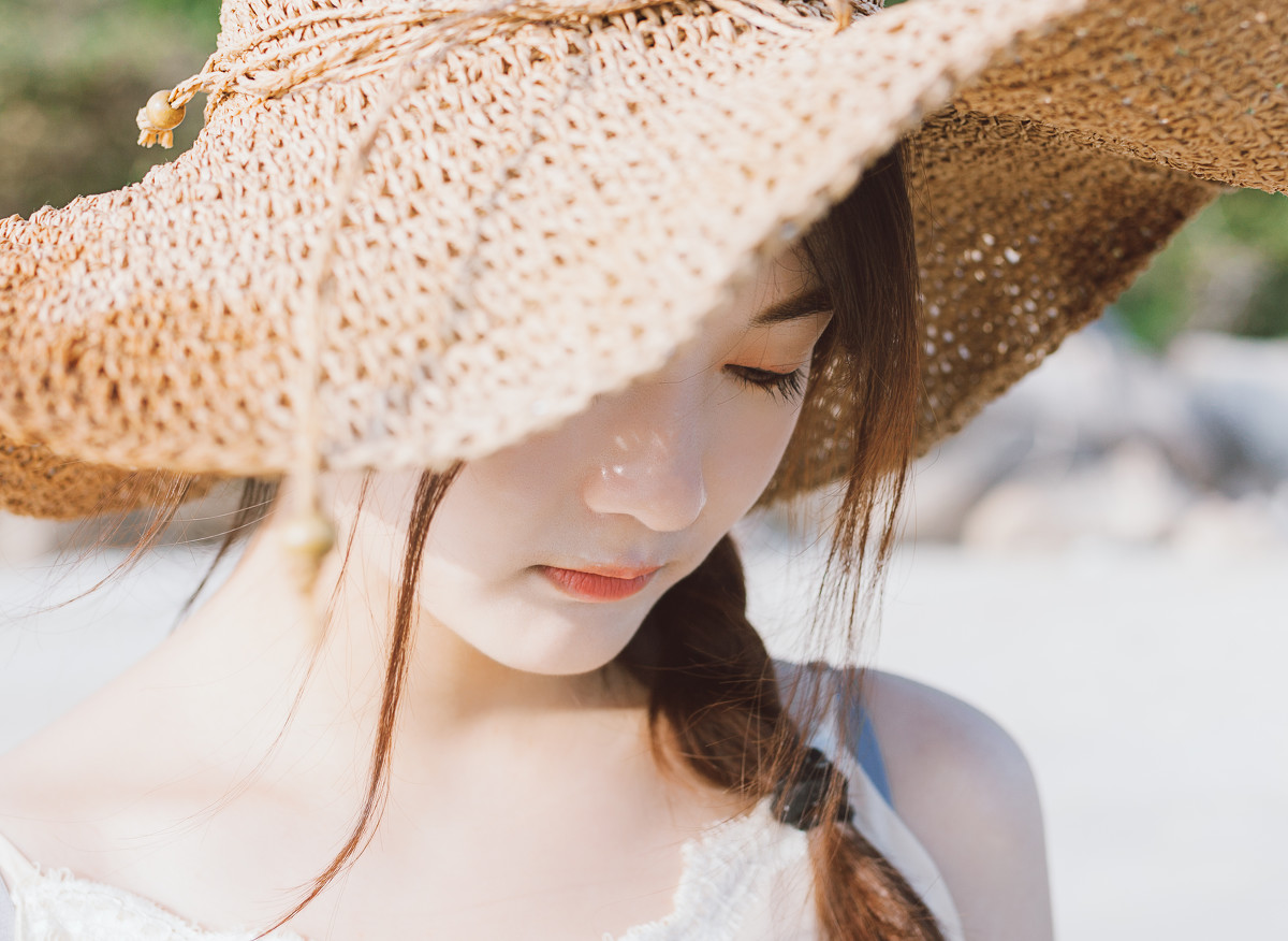 海边少女  第4张