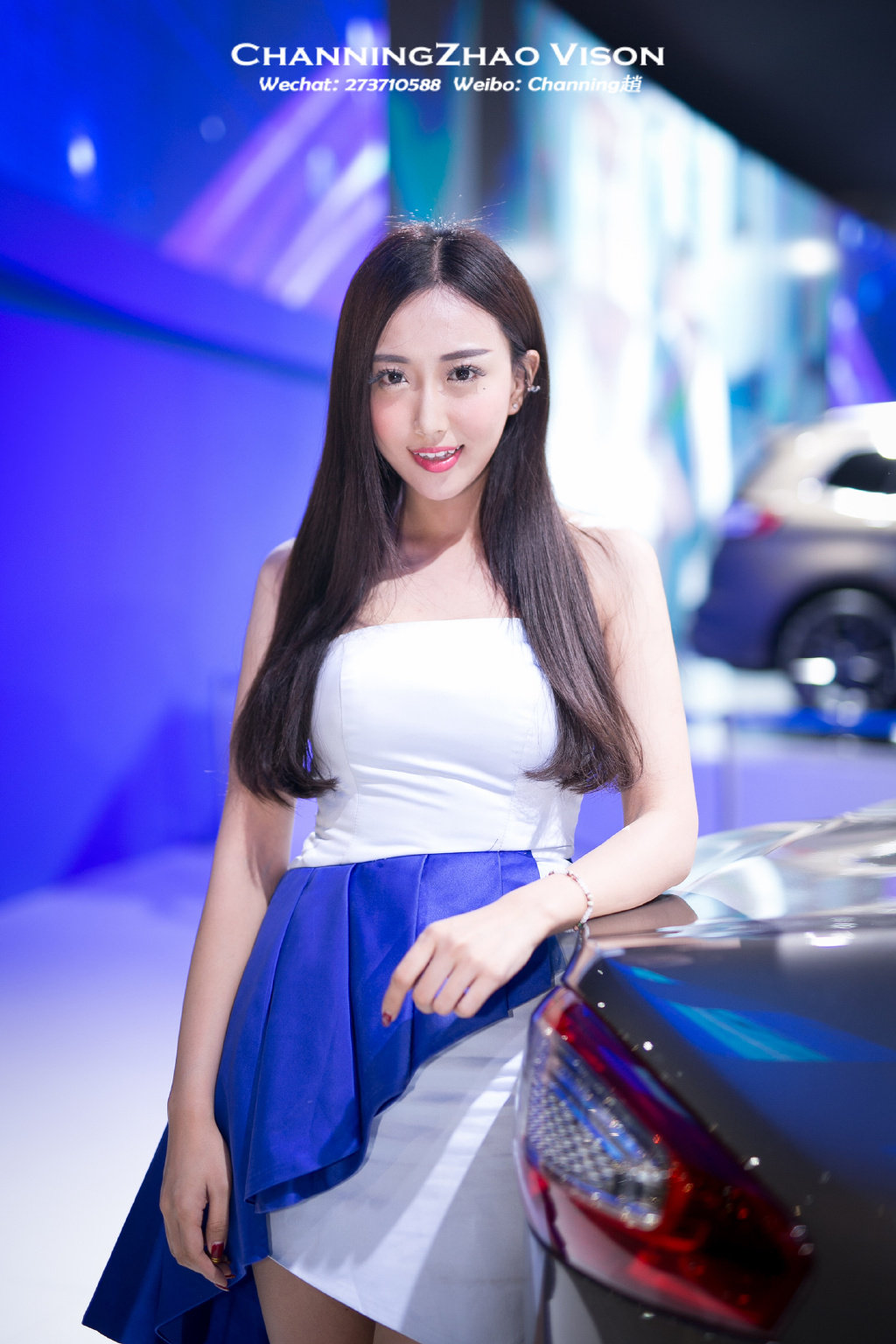 2015南京国际车展福特展台模特  第3张