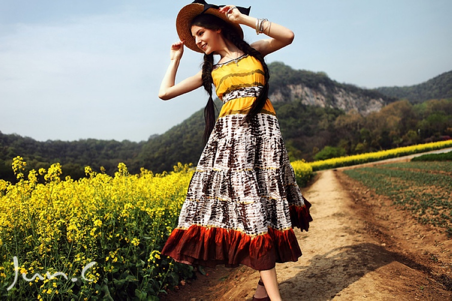 波西米亚女郎气质高贵  第5张