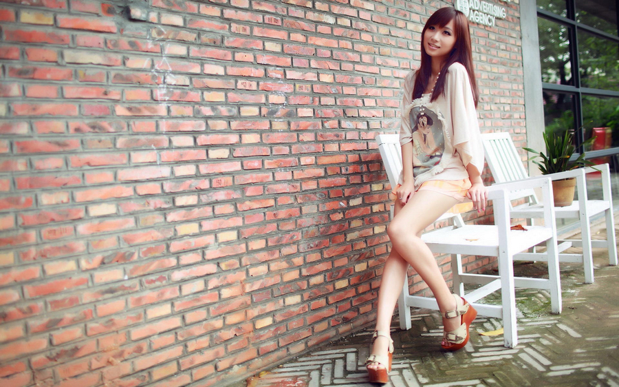 长腿美女模特性感诱惑  第7张