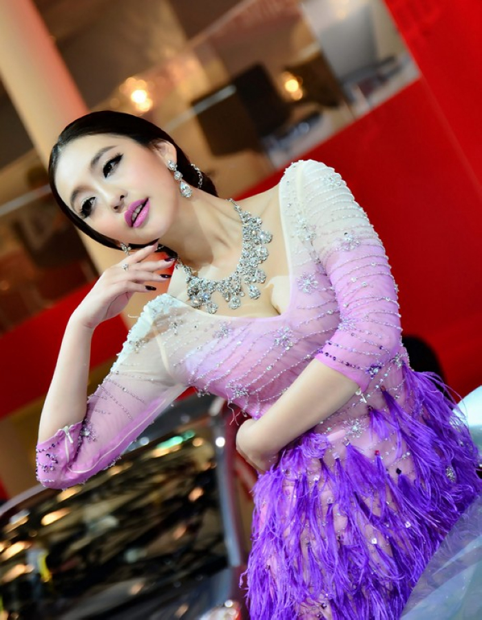 女神曹阳降临车展  第7张