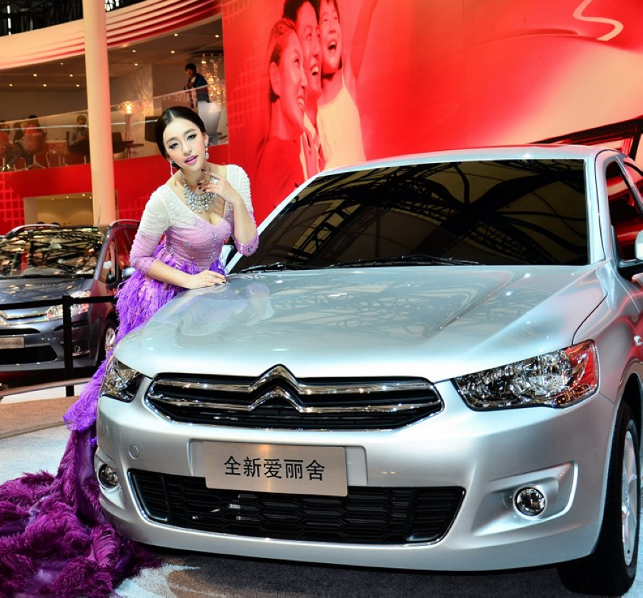 女神曹阳降临车展  第9张