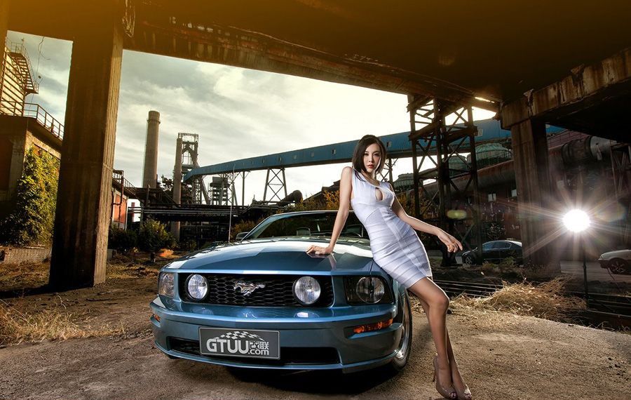 台湾明星车模豪乳诱惑  第2张
