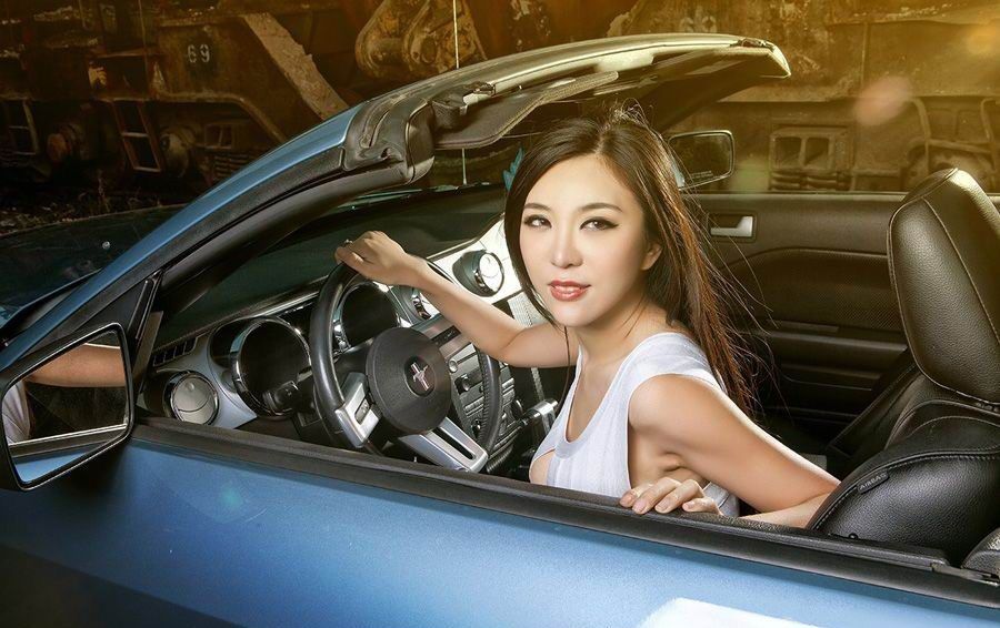 台湾明星车模豪乳诱惑  第6张